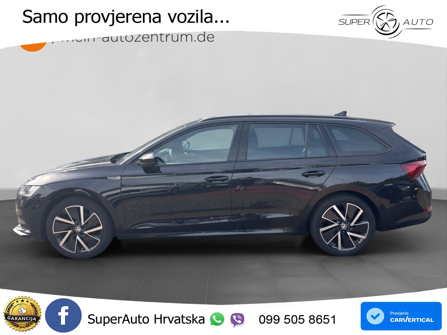 Škoda Octavia Combi 2.0 TDI (150 KS) DSG SportLine LED+GR SJED+ACC