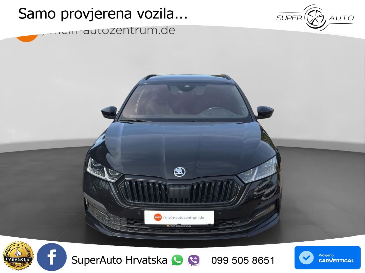 Škoda Octavia Combi 2.0 TDI (150 KS) DSG SportLine LED+GR SJED+ACC