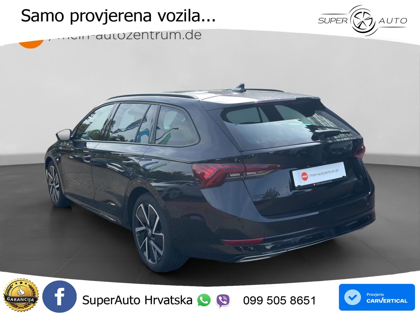 Škoda Octavia Combi 2.0 TDI (150 KS) DSG SportLine LED+GR SJED+ACC