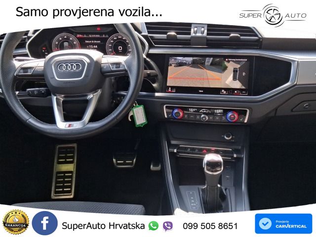 Audi Q3 40 TFSI (190 KS) quattro S tronic 2x S line MATRIX+GR SJED+KAM