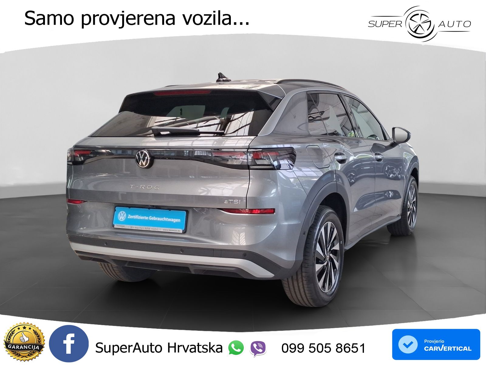 Volkswagen T-Roc II 1.5 eTSI (150 KS)  DSG LED+GR SJED+ACC