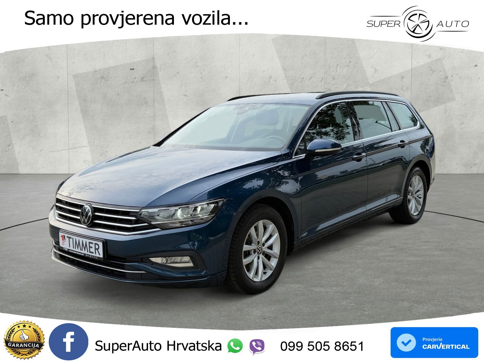 Volkswagen Passat Variant 2.0 TDI (150 KS) DSG Business LED+GR SJED+ACC