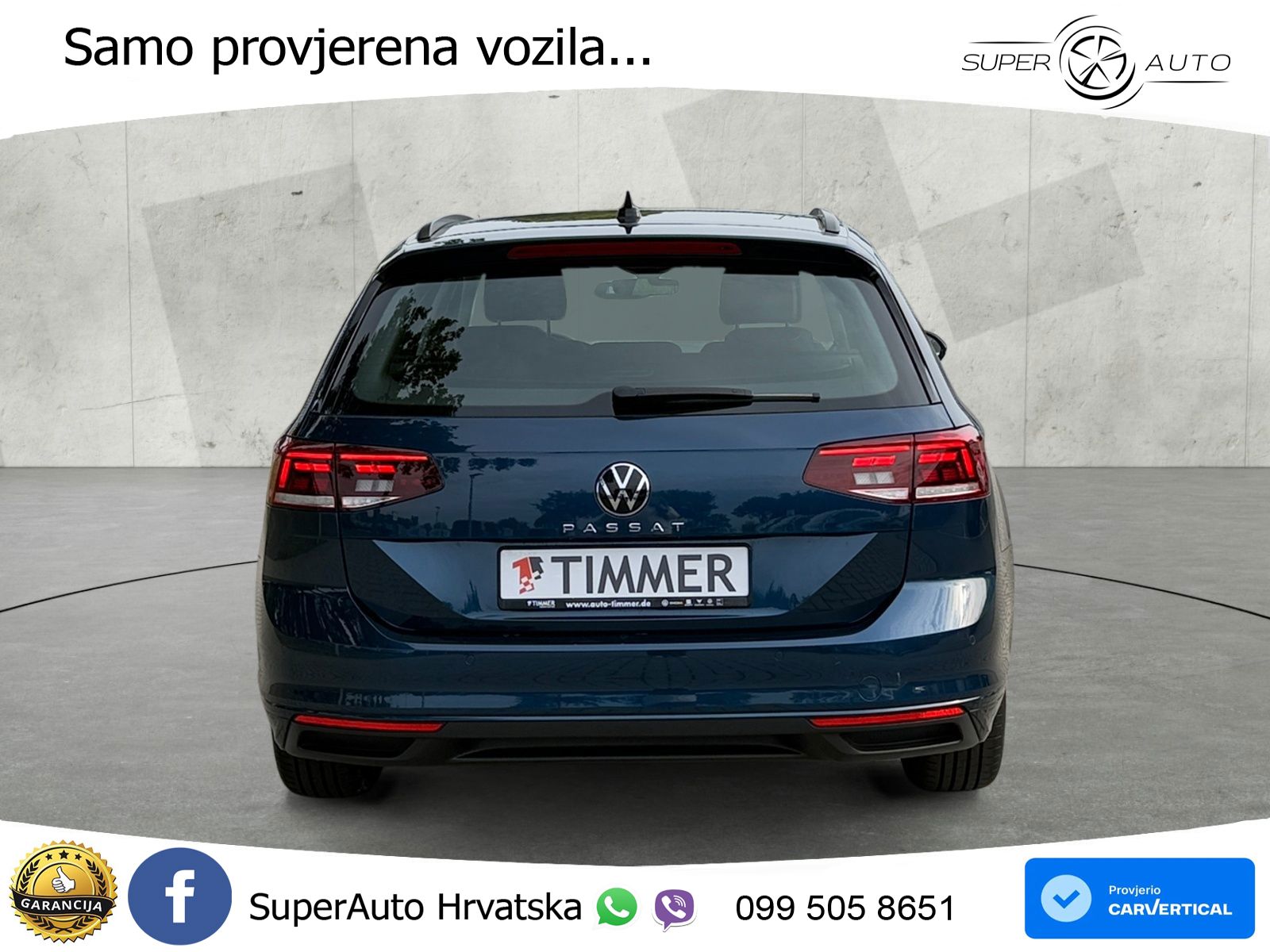 Volkswagen Passat Variant 2.0 TDI (150 KS) DSG Business LED+GR SJED+ACC