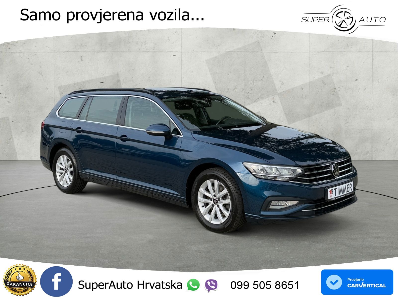 Volkswagen Passat Variant 2.0 TDI (150 KS) DSG Business LED+GR SJED+ACC