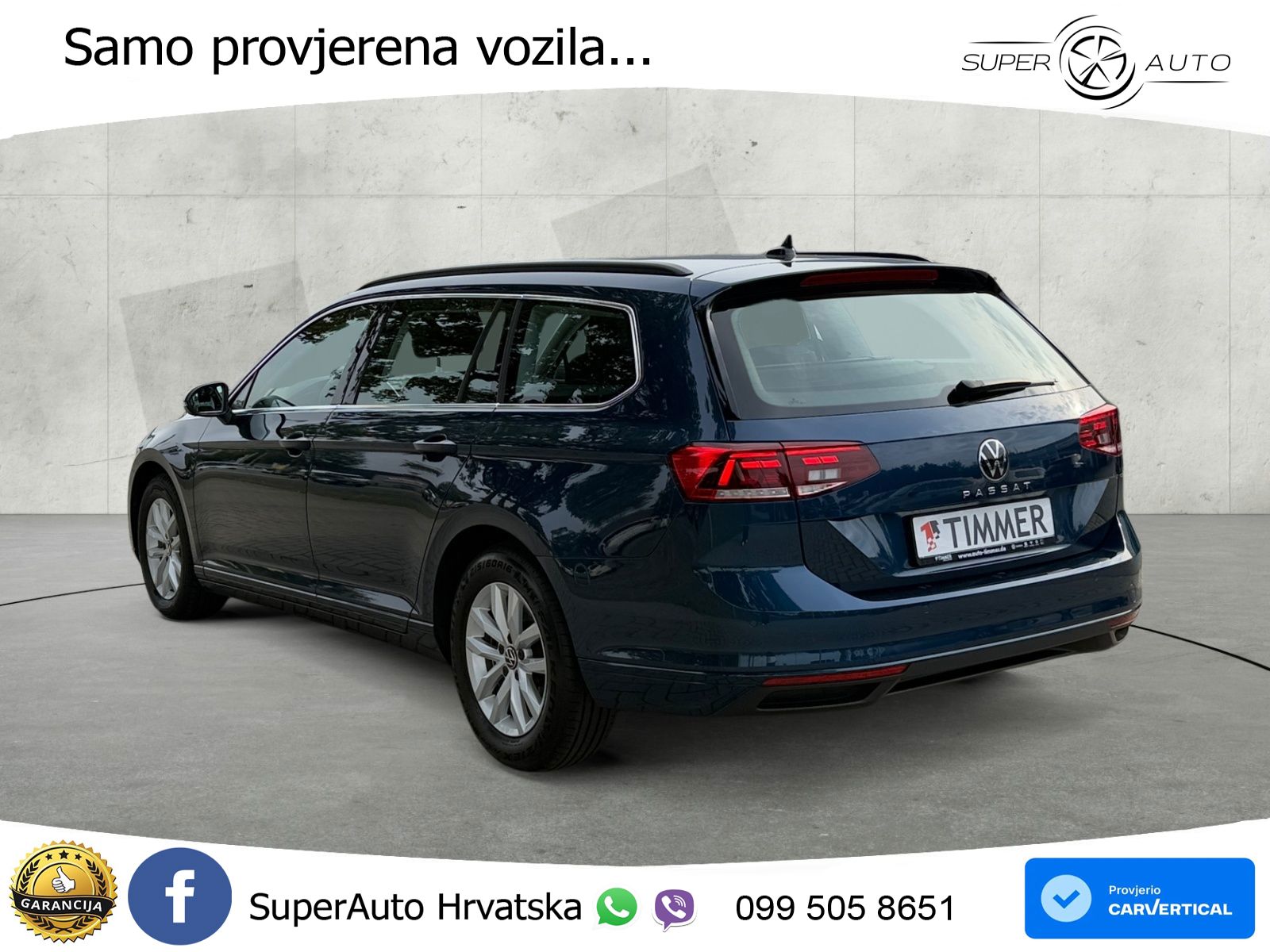 Volkswagen Passat Variant 2.0 TDI (150 KS) DSG Business LED+GR SJED+ACC