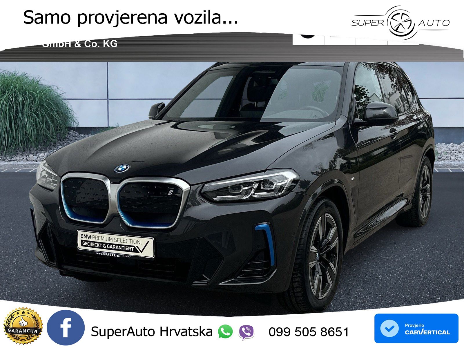 BMW iX3 80 kWh (286 KS)