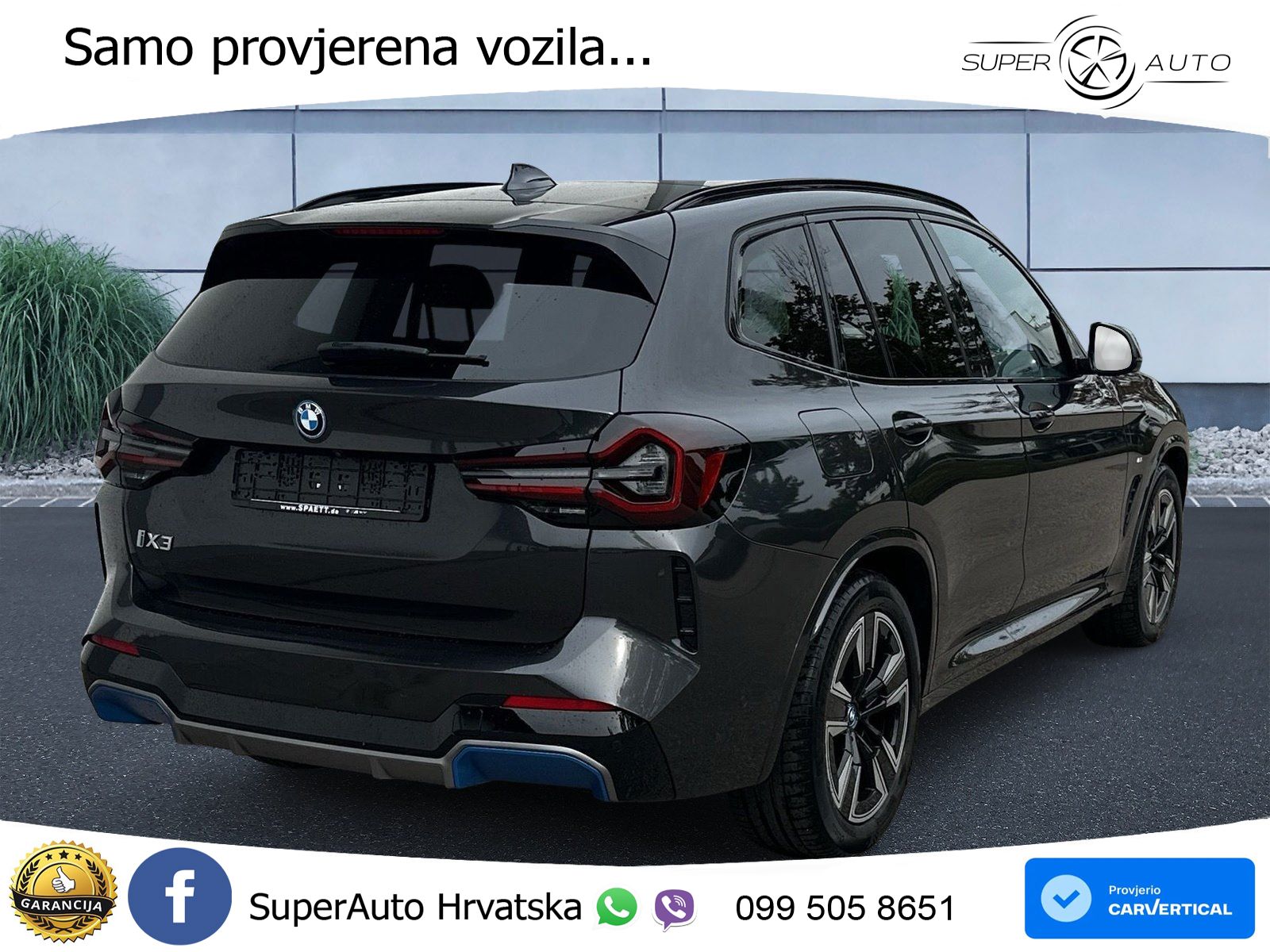 BMW iX3 80 kWh (286 KS)