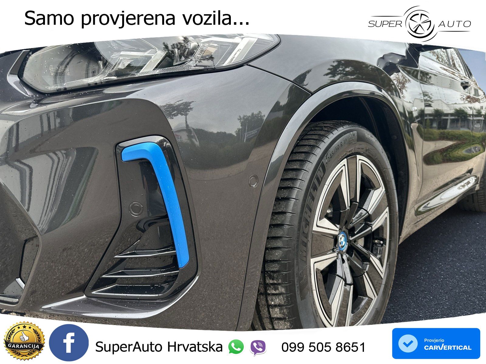 BMW iX3 80 kWh (286 KS)
