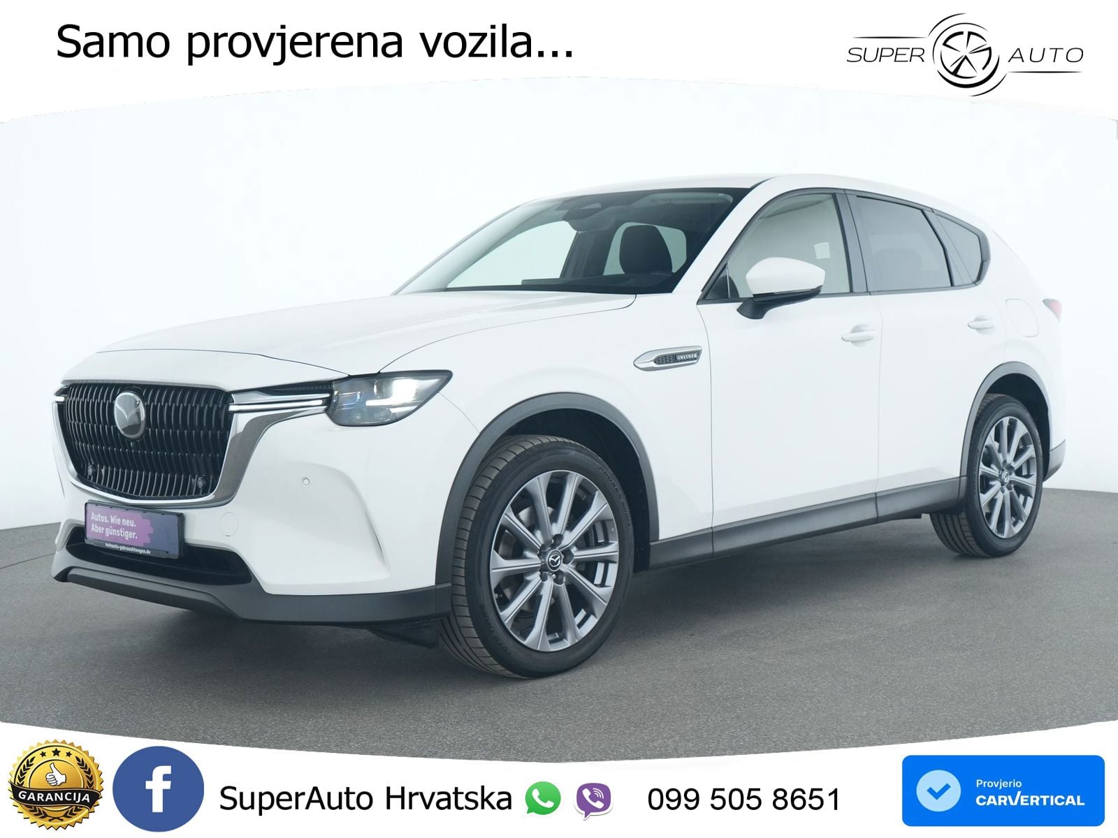 Mazda CX-60 3.3 e-Skyactiv D (254 KS) AWD Automatic
