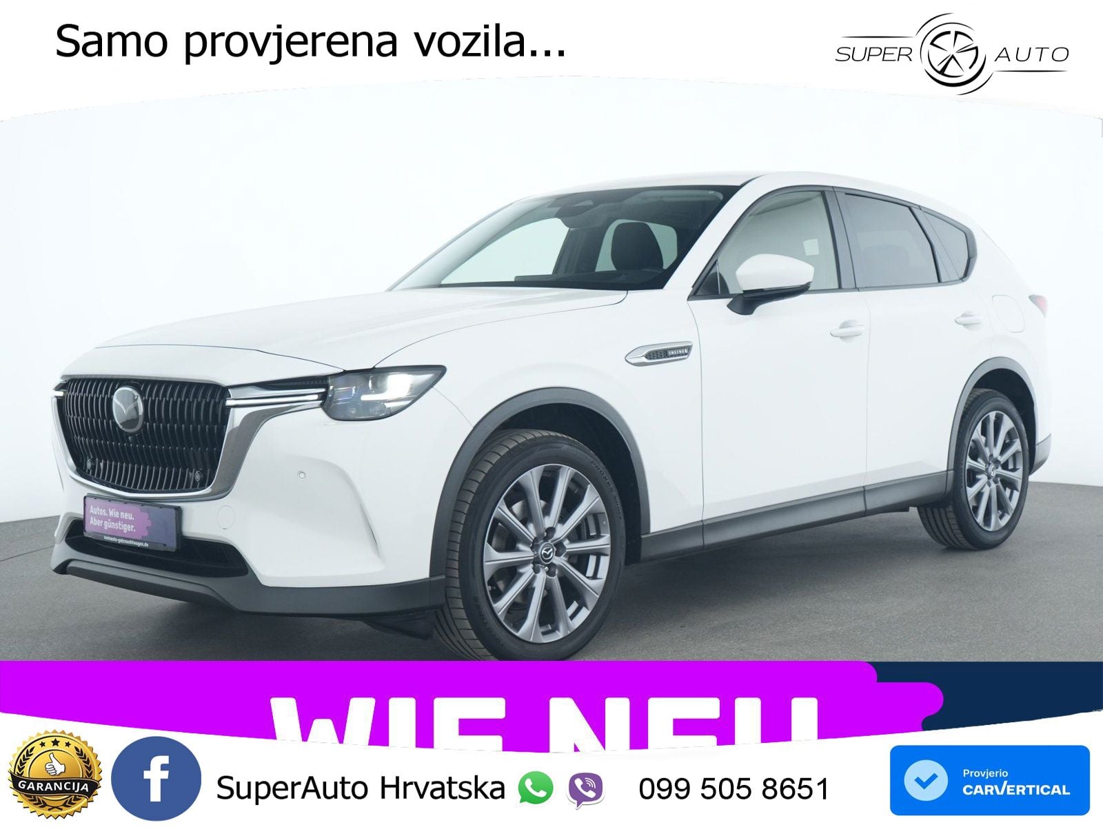 Mazda CX-60 3.3 e-Skyactiv D (254 KS) AWD Automatic
