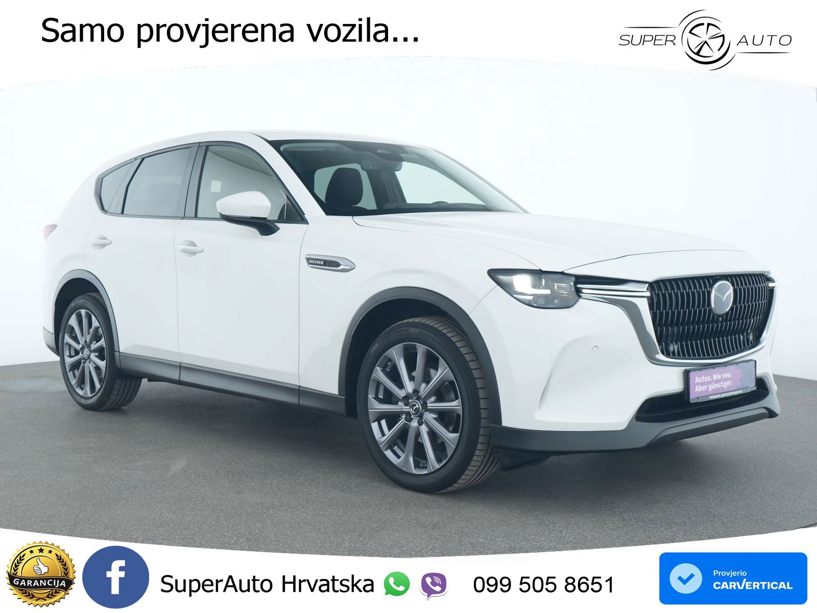 Mazda CX-60 3.3 e-Skyactiv D (254 KS) AWD Automatic