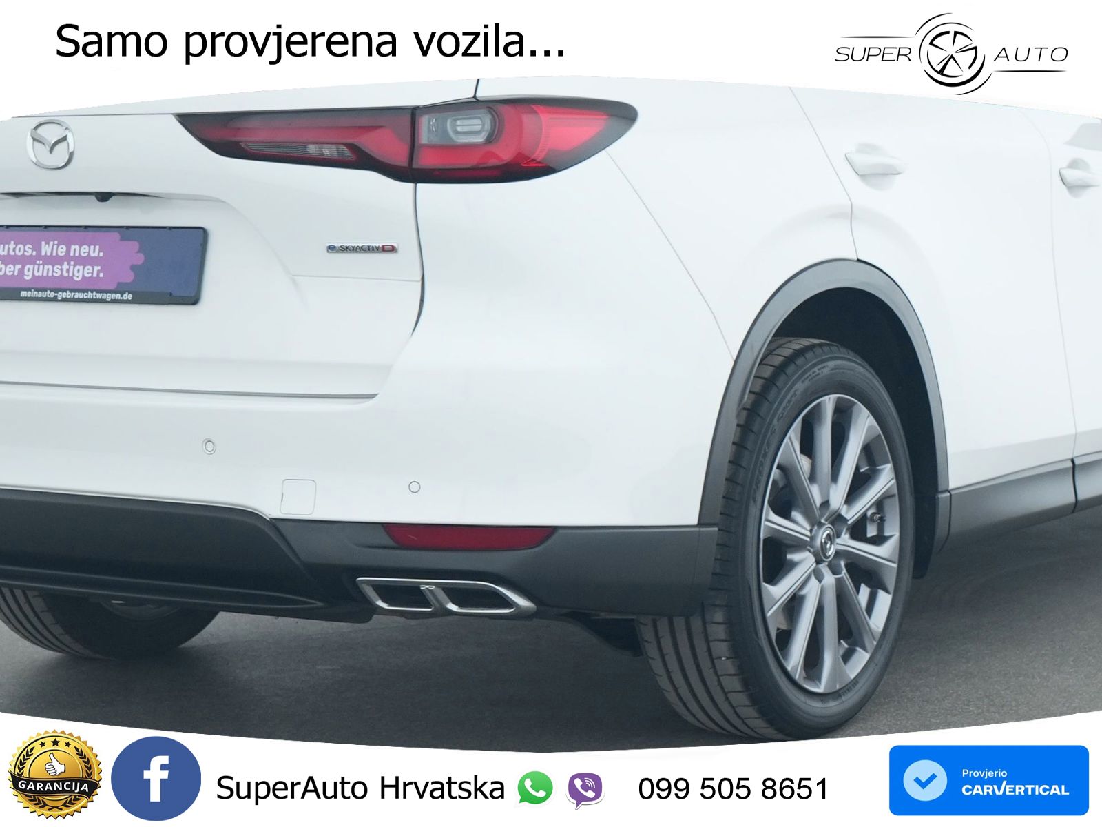 Mazda CX-60 3.3 e-Skyactiv D (254 KS) AWD Automatic
