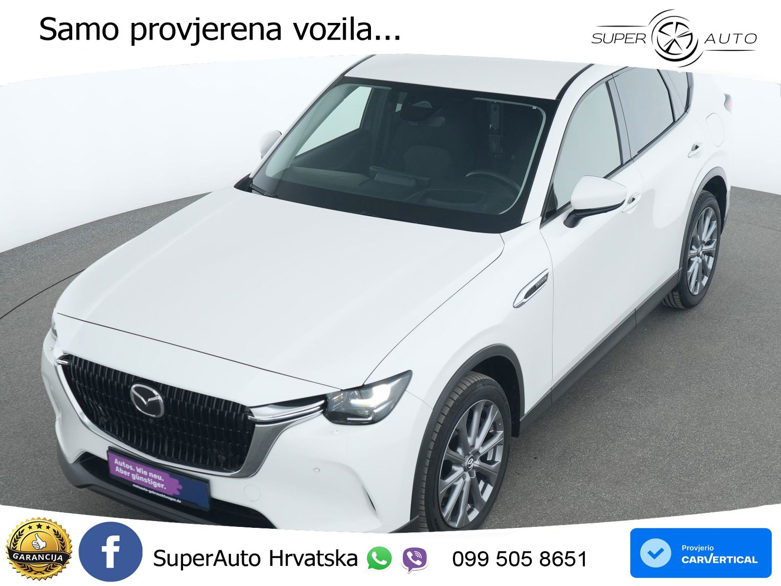 Mazda CX-60 3.3 e-Skyactiv D (254 KS) AWD Automatic