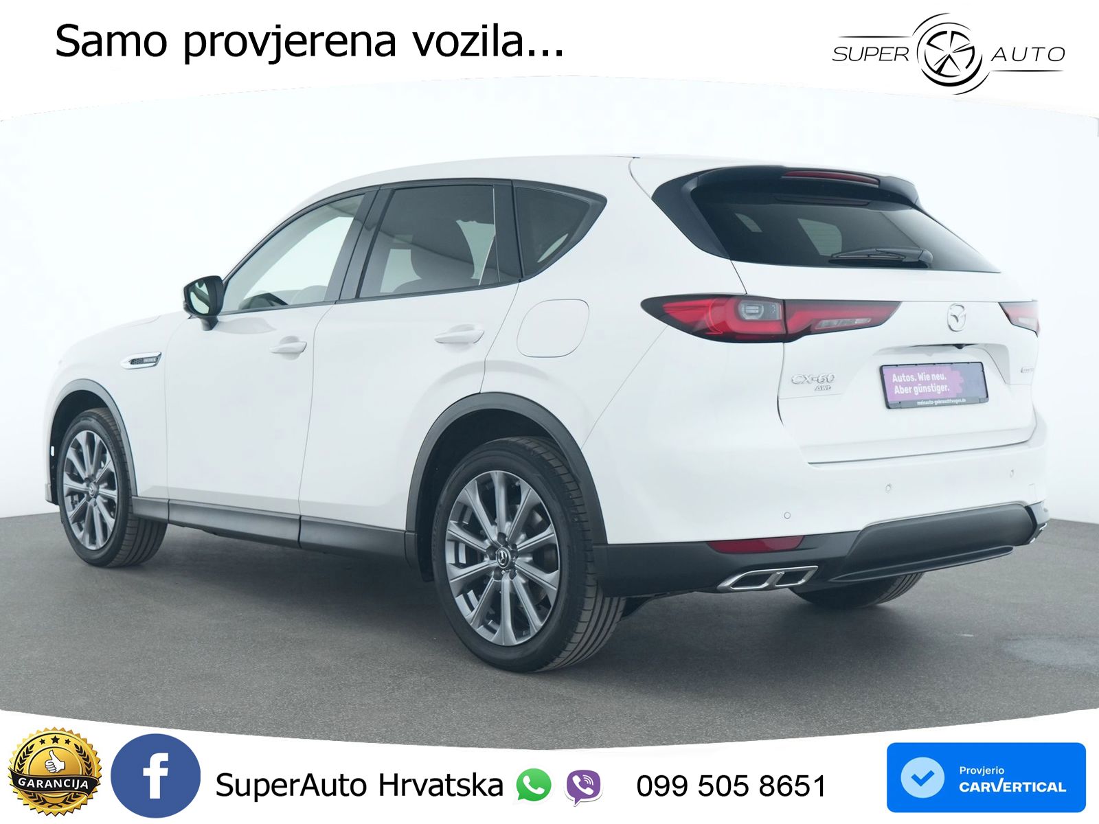 Mazda CX-60 3.3 e-Skyactiv D (254 KS) AWD Automatic