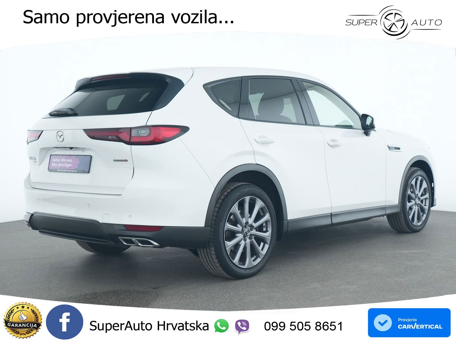 Mazda CX-60 3.3 e-Skyactiv D (254 KS) AWD Automatic
