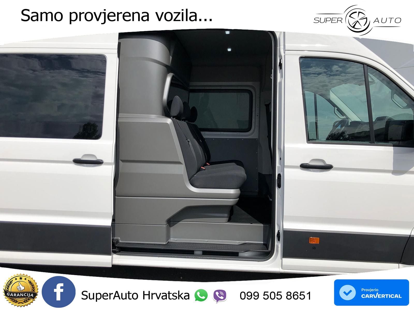 Volkswagen Crafter MIXTO 35 L4H3 NAV AHK oh.Schäden 5J.Gar 177 KS