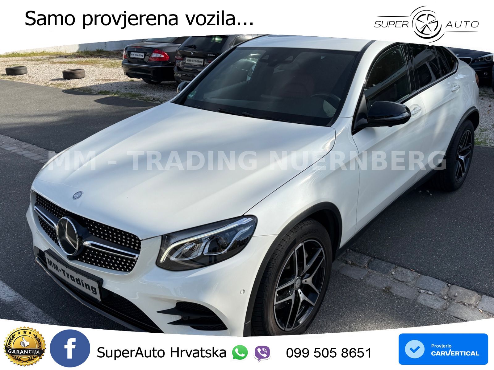 Mercedes GLC Coupe 220d (170 KS) 4MATIC G-TRONIC AMG LED+GR SJED+ACC