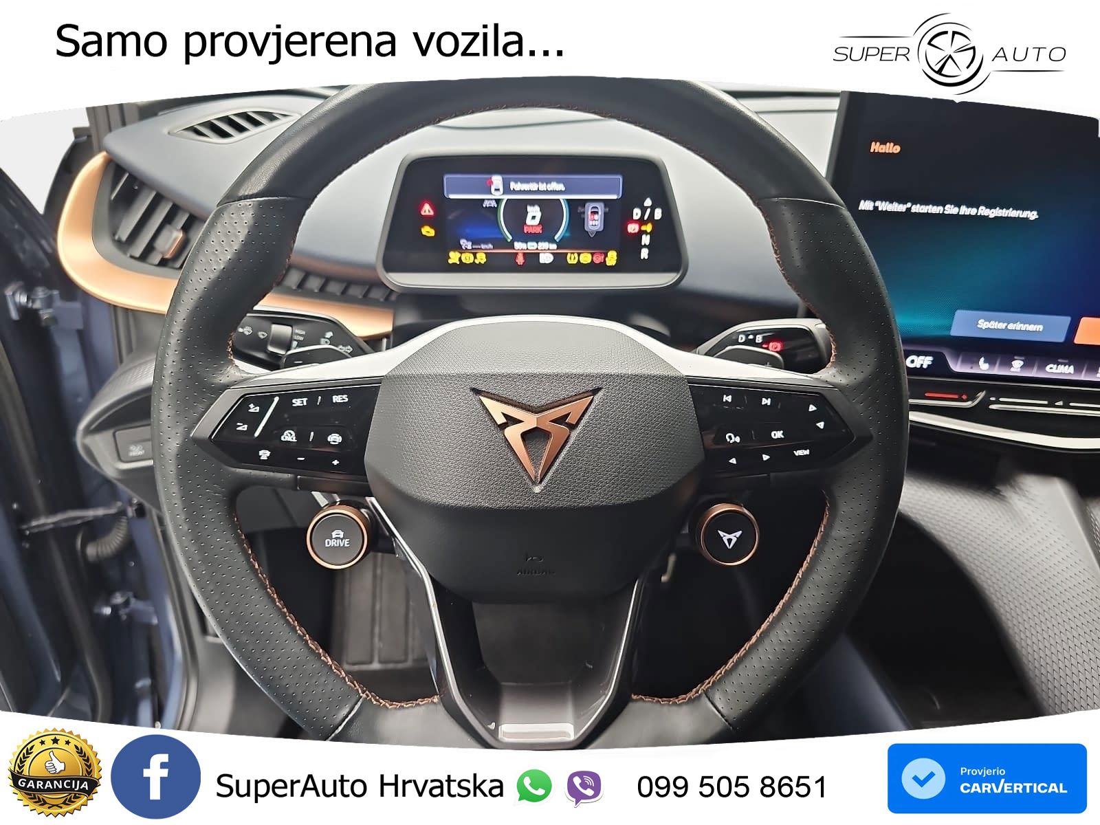 Cupra Tavascan 82 kWh (340 KS)  4WD VZ LED+GR SJED+ACC
