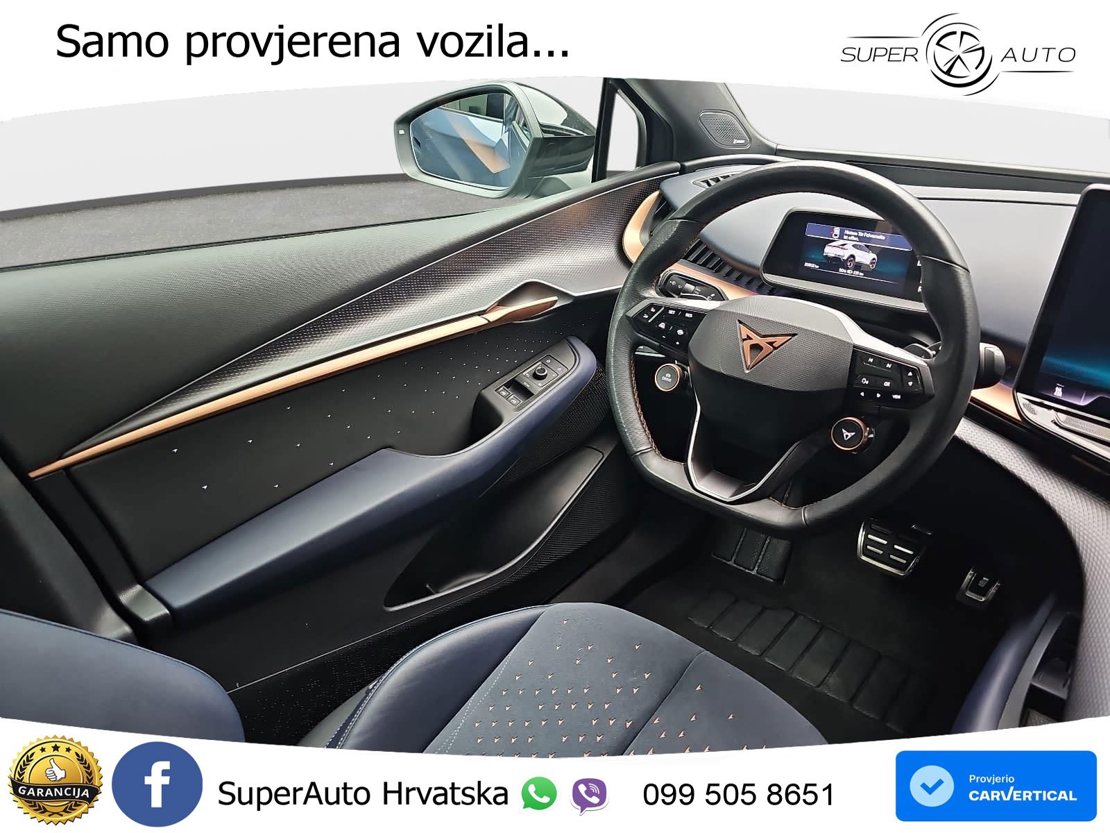Cupra Tavascan 82 kWh (340 KS)  4WD VZ LED+GR SJED+ACC
