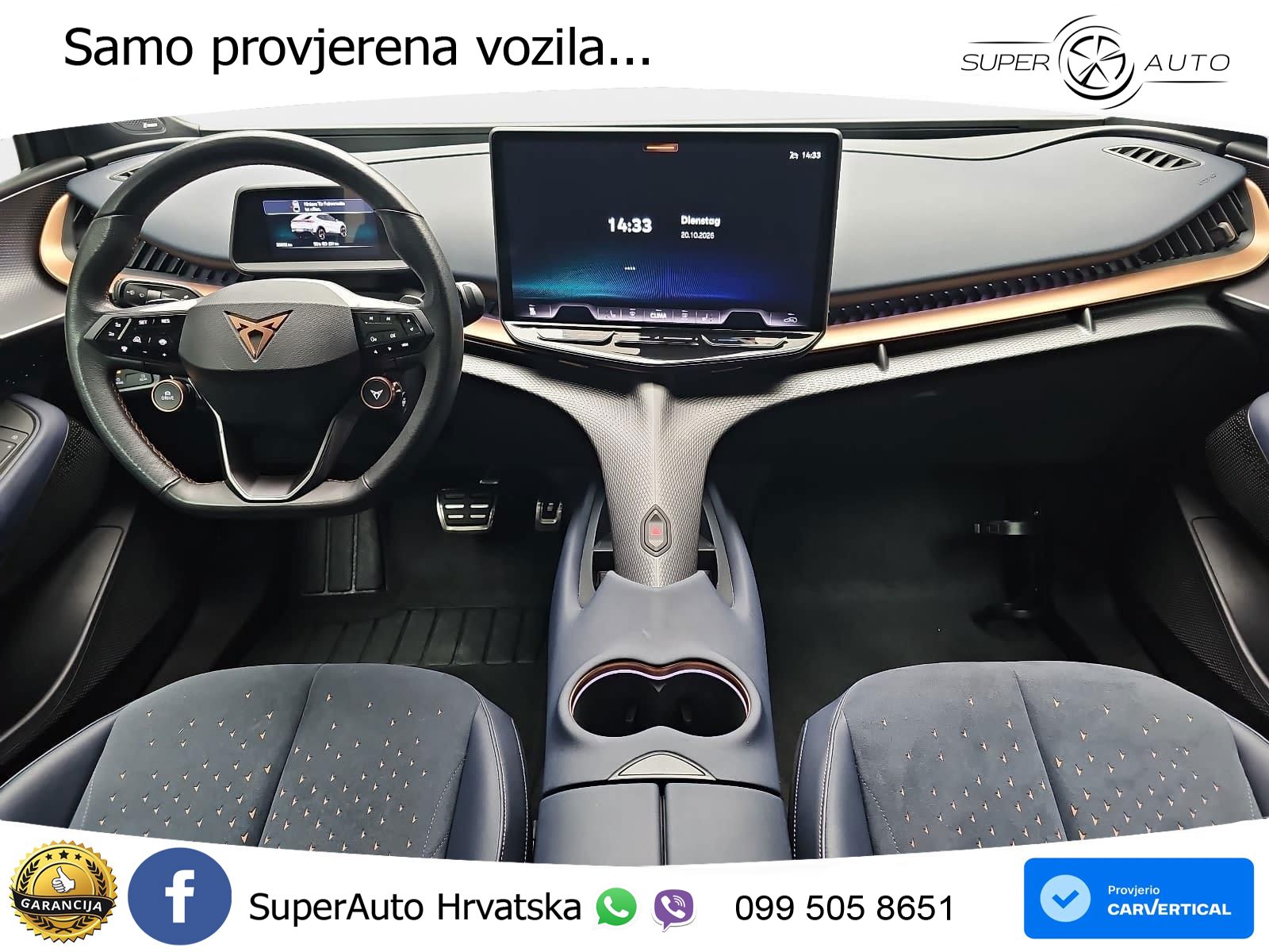 Cupra Tavascan 82 kWh (340 KS)  4WD VZ LED+GR SJED+ACC