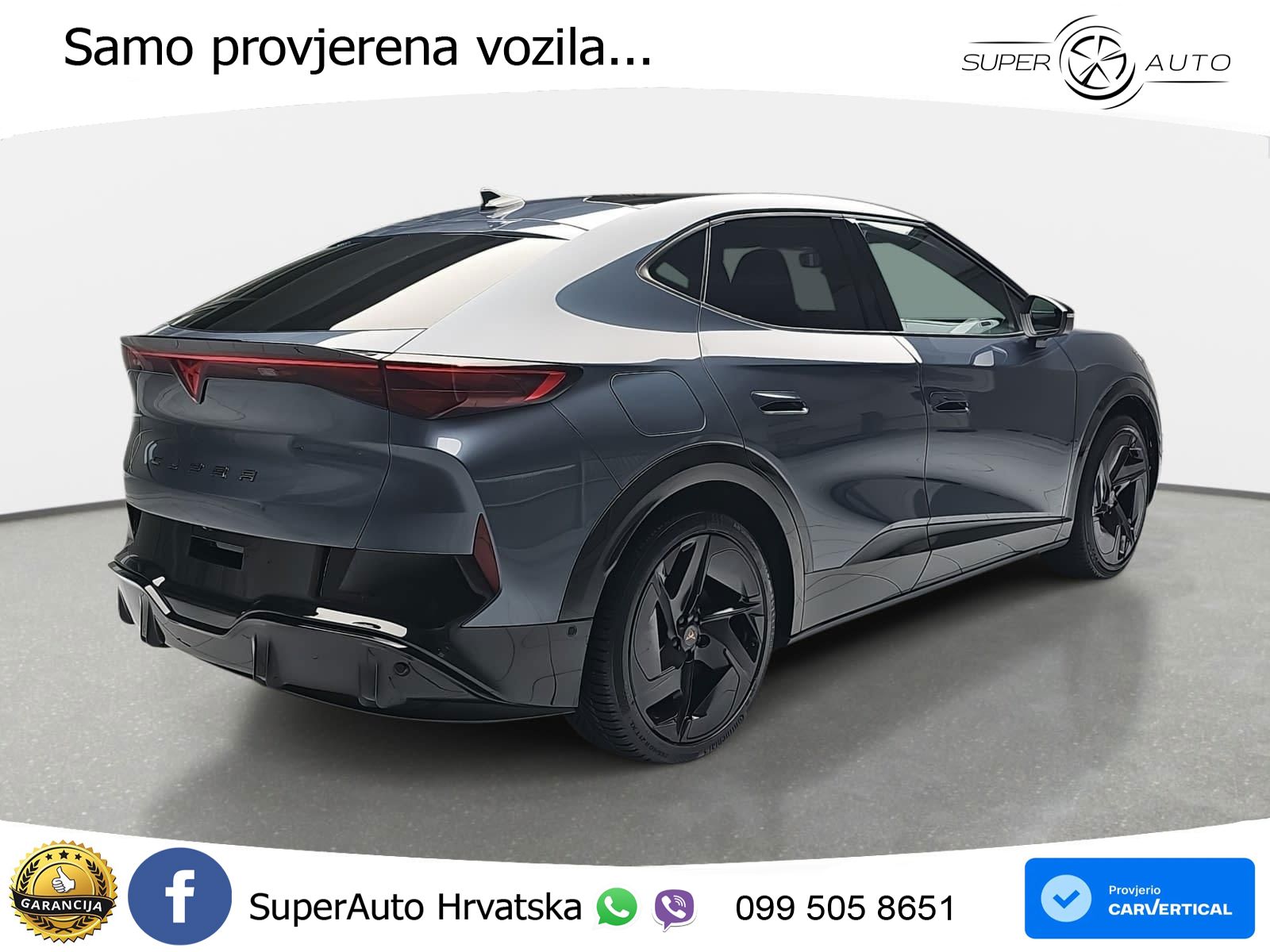 Cupra Tavascan 82 kWh (340 KS)  4WD VZ LED+GR SJED+ACC