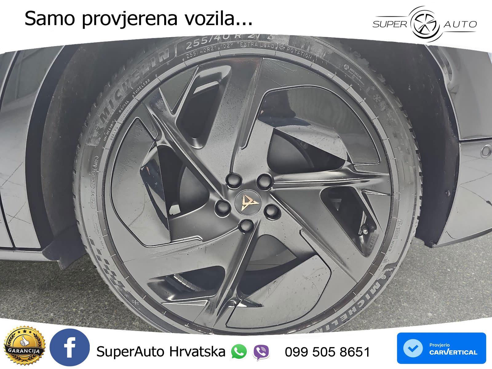 Cupra Tavascan 82 kWh (340 KS)  4WD VZ LED+GR SJED+ACC