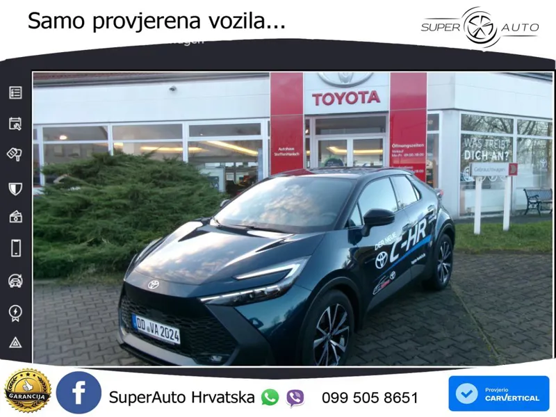 Toyota C-HR 1.8 (140 KS) Hybrid e-CVT Team D LED+GR SJED+ACC
