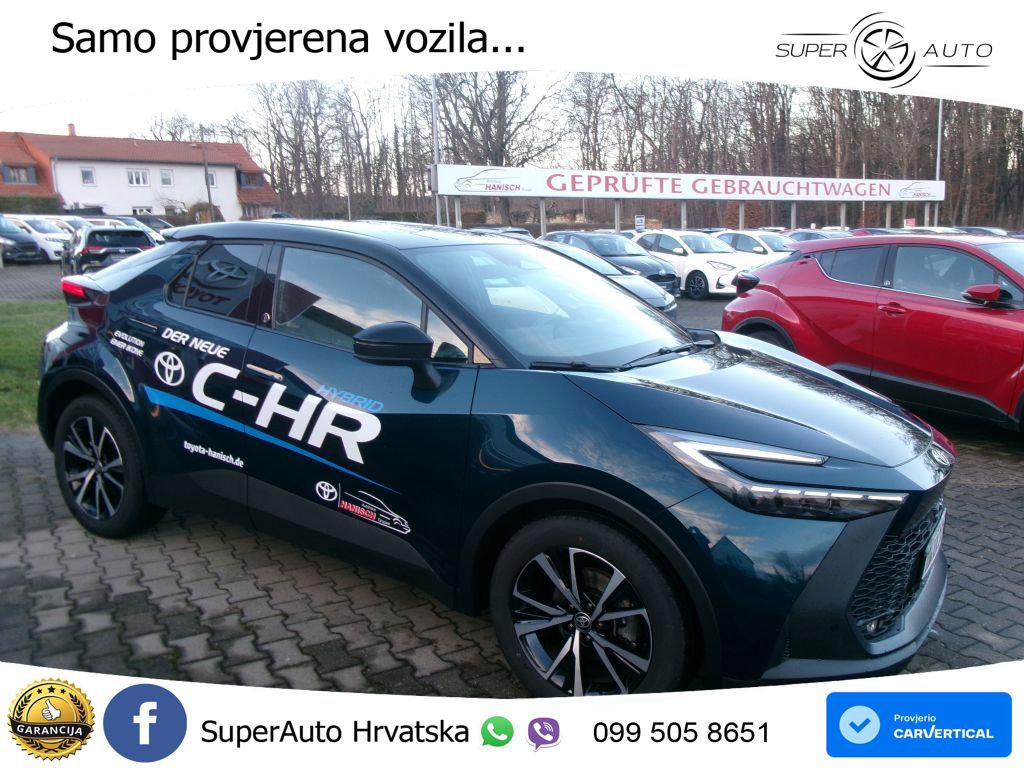 Toyota C-HR 1.8 (140 KS) Hybrid e-CVT Team D LED+GR SJED+ACC