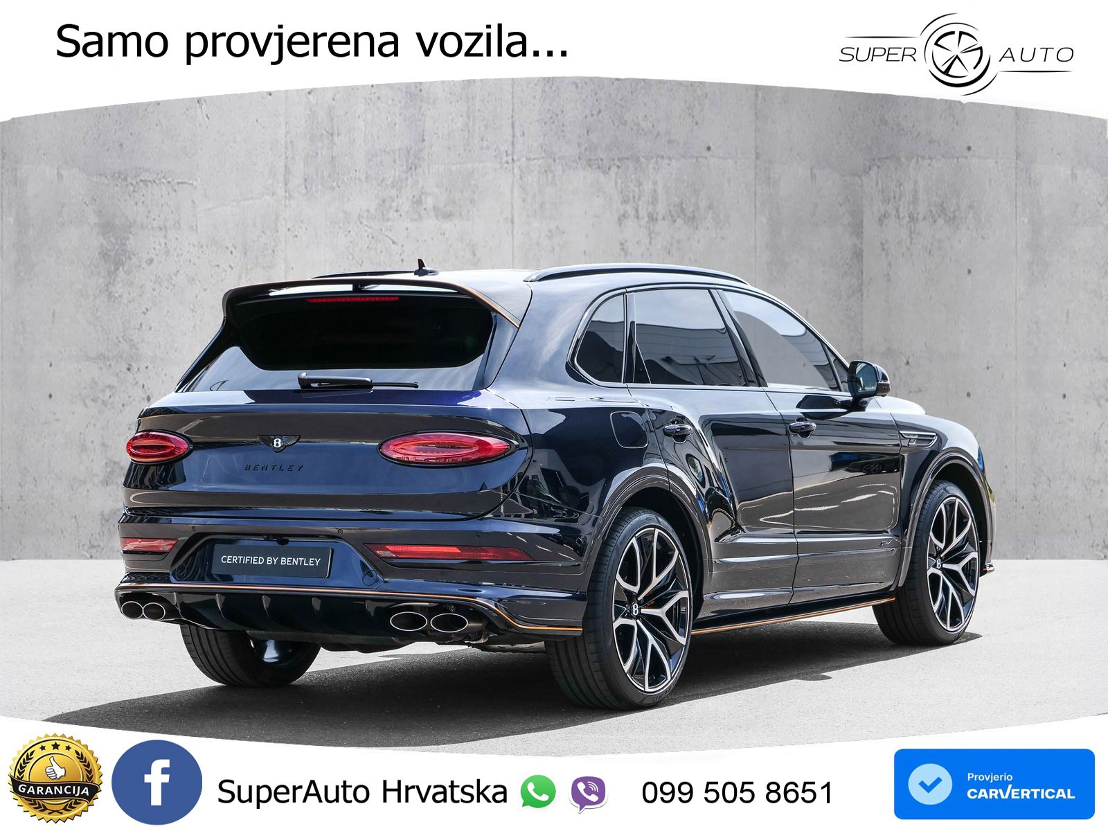 Bentley Bentayga Speed 4.0 V8 (650 KS) AWD Automatic LED+GR SJED+ACC