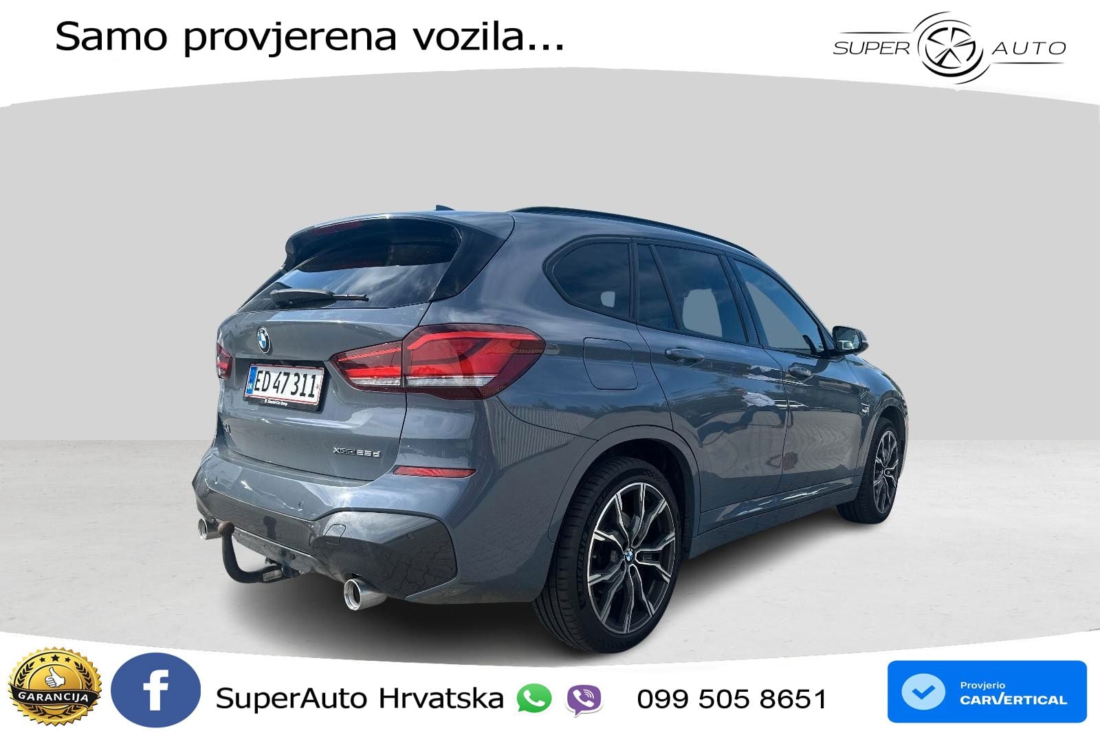 BMW X1 25d (231 KS) xDrive Steptronic M Sport LED+GR SJED+ACC