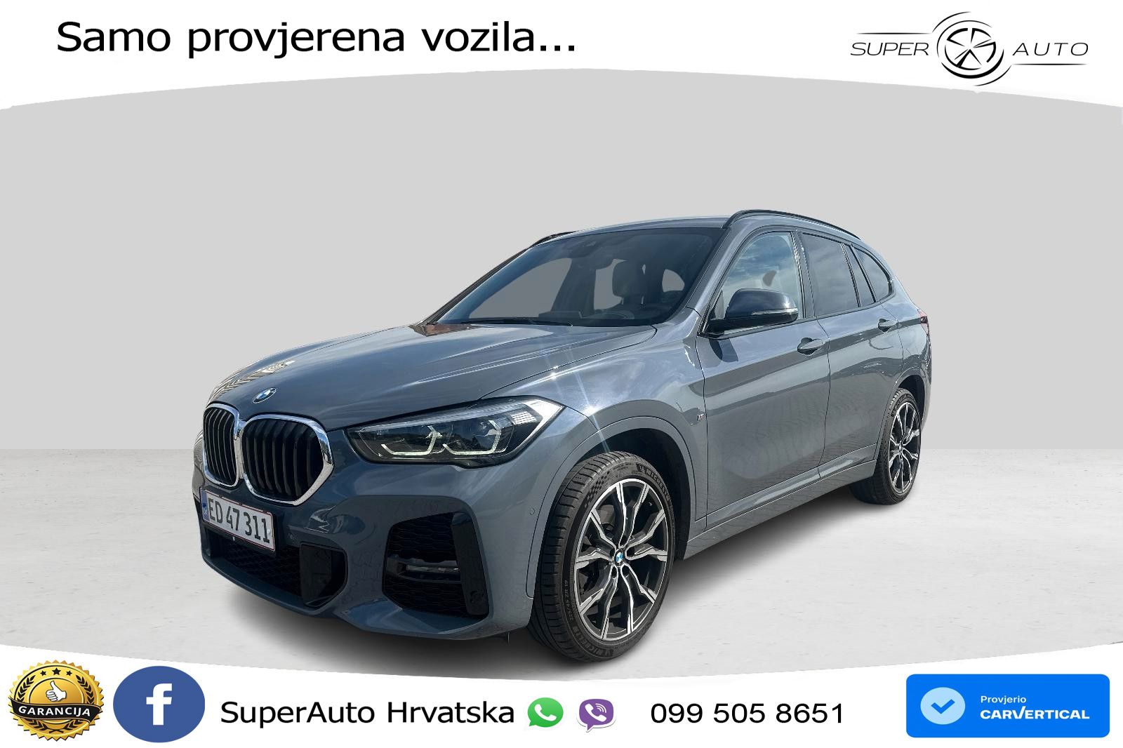 BMW X1 25d (231 KS) xDrive Steptronic M Sport LED+GR SJED+ACC