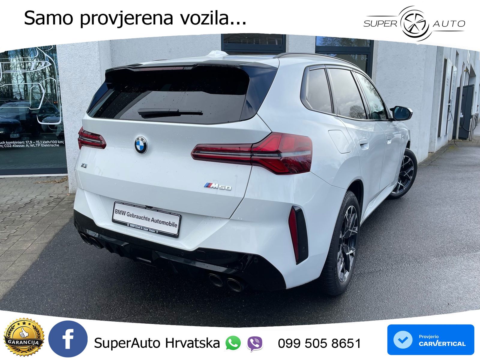 BMW X3 M50 xDrive Steptronic M Sport LED+GR SJED+ACC