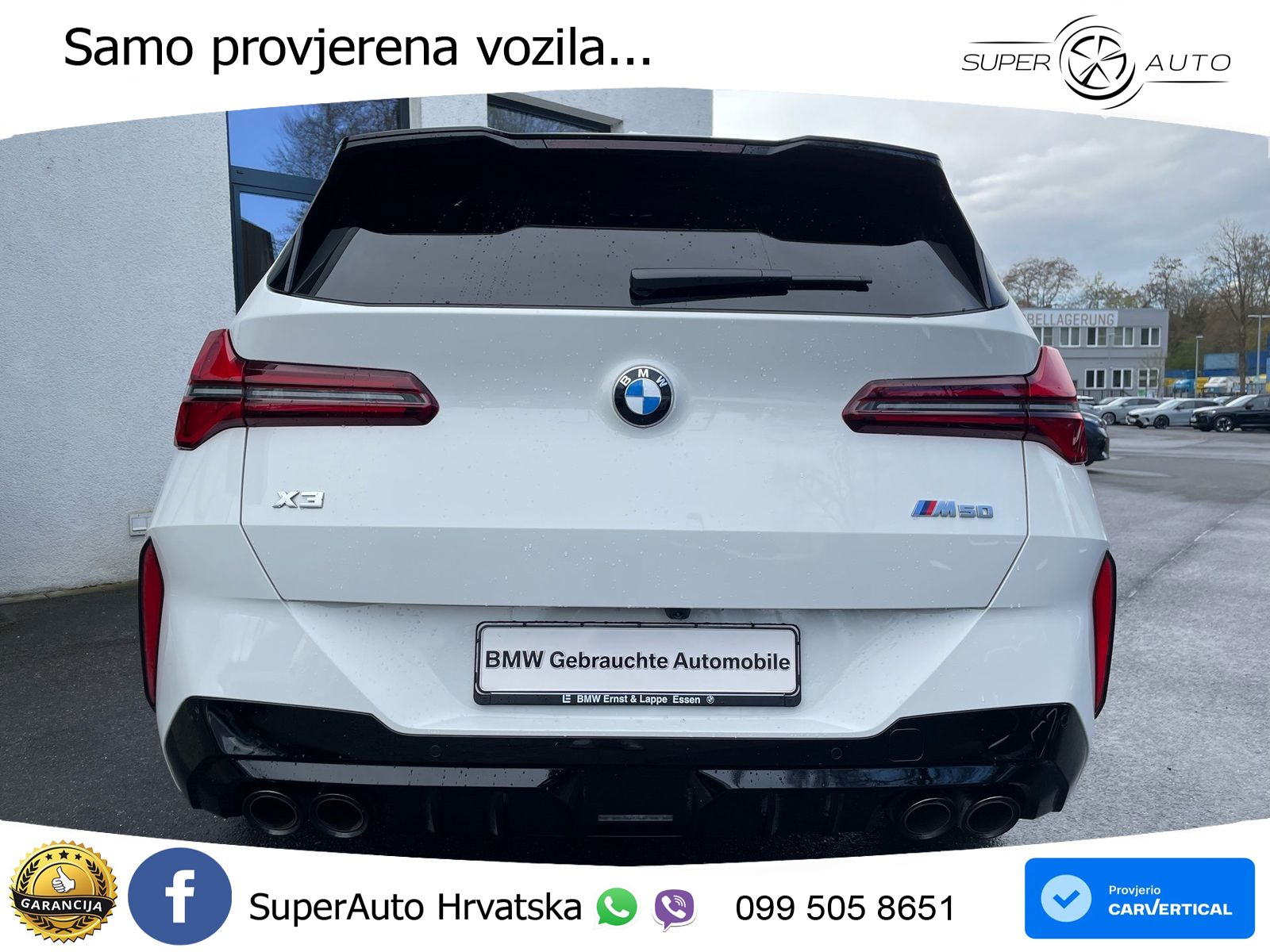 BMW X3 M50 xDrive Steptronic M Sport LED+GR SJED+ACC