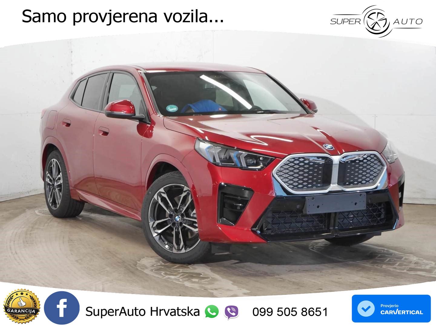 BMW iX2 66.5 kWh (313 KS) xDrive30 M Sport LED+GR SJED+ACC