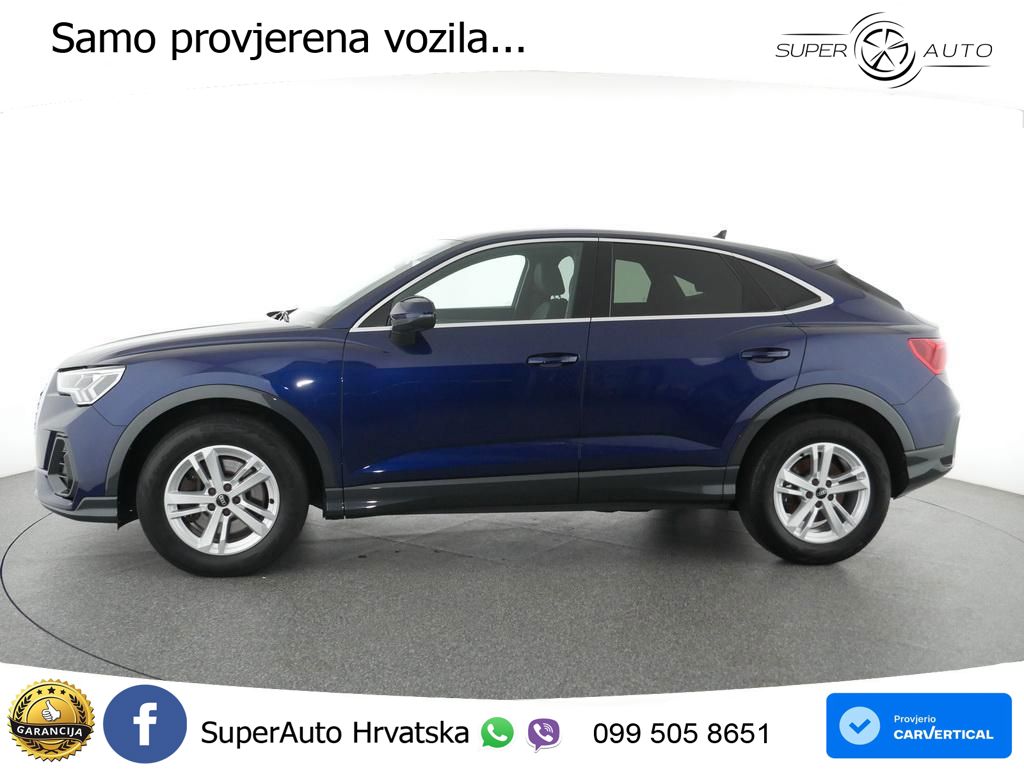 Audi Q3 Sportback 40 TDI (200 KS) quattro S tronic LED+GR SJED+ACC