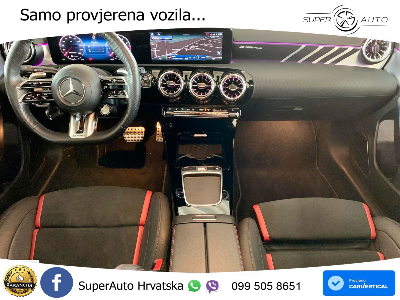 Mercedes-Benz AMG A 35 4MATIC AMG SPEEDSHIFT DCT LED+GR SJED+ACC