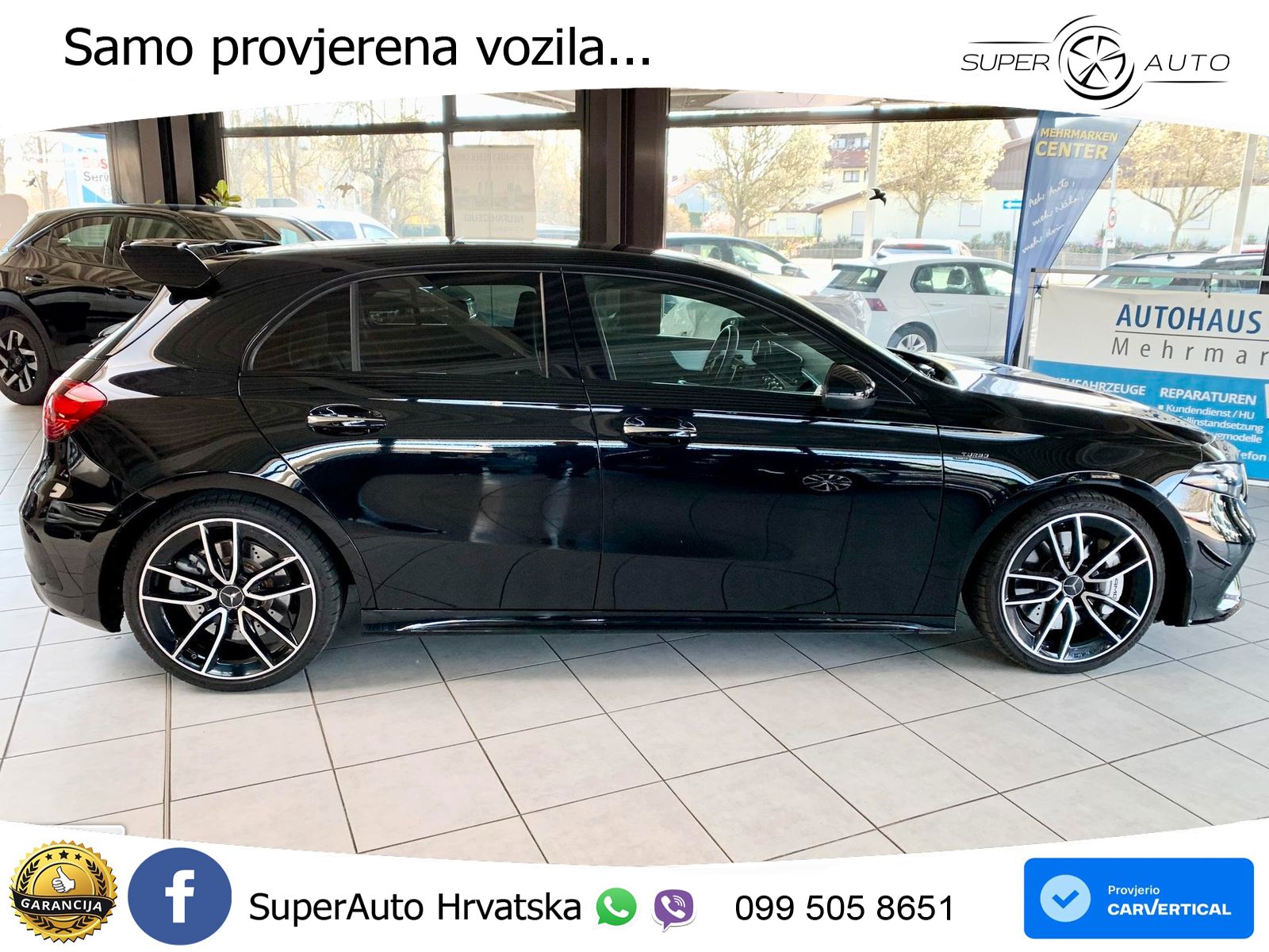 Mercedes-Benz AMG A 35 4MATIC AMG SPEEDSHIFT DCT LED+GR SJED+ACC