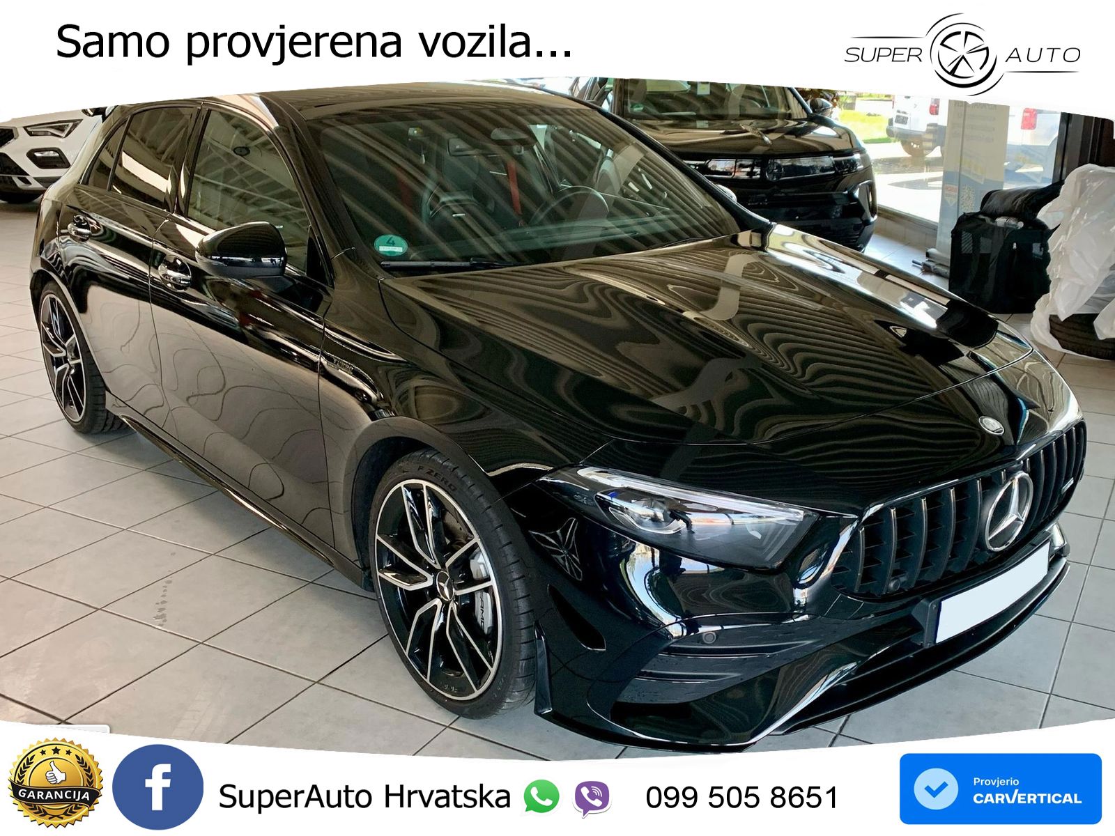 Mercedes-Benz AMG A 35 4MATIC AMG SPEEDSHIFT DCT LED+GR SJED+ACC