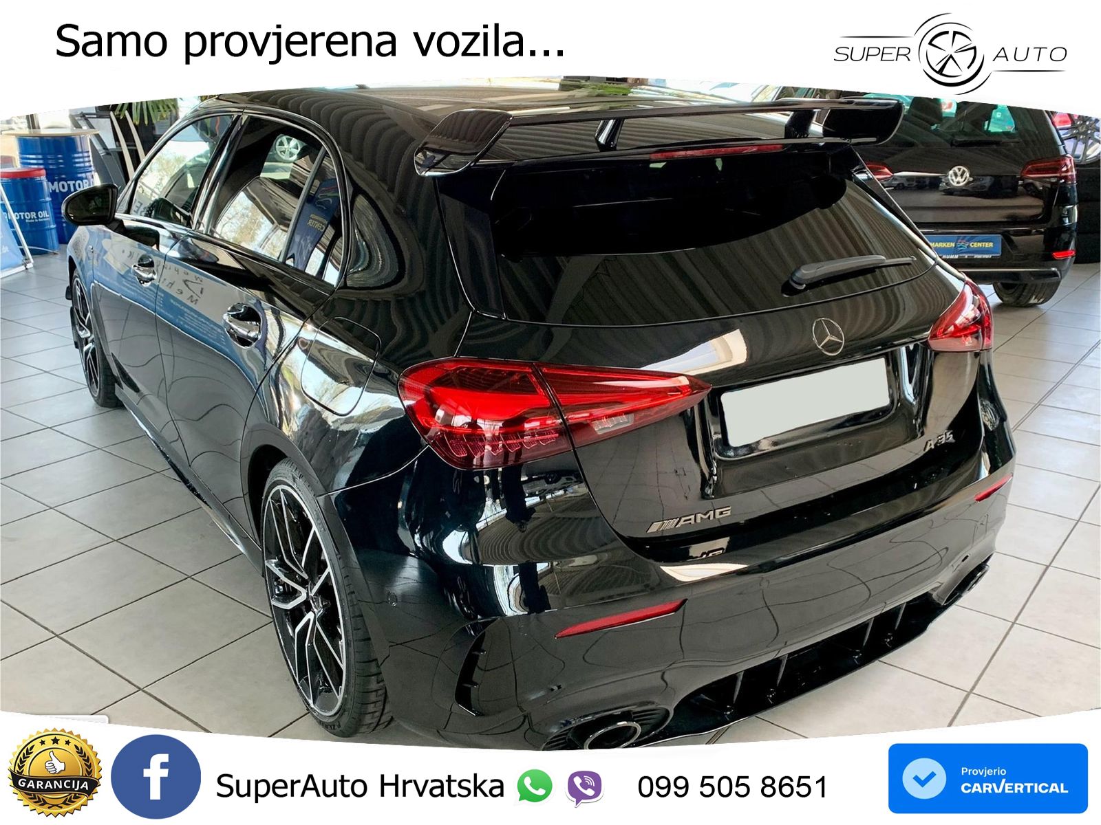 Mercedes-Benz AMG A 35 4MATIC AMG SPEEDSHIFT DCT LED+GR SJED+ACC