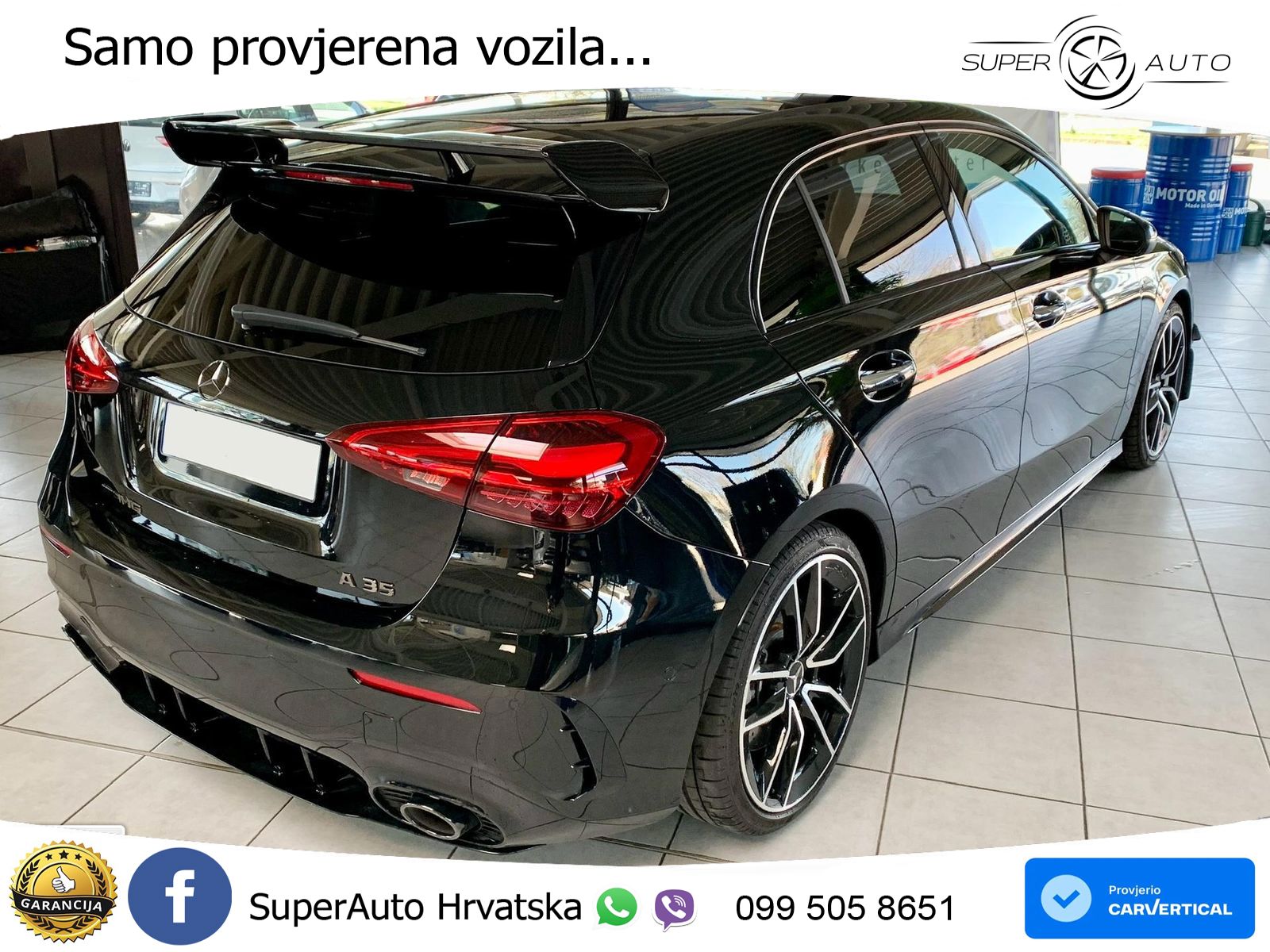 Mercedes-Benz AMG A 35 4MATIC AMG SPEEDSHIFT DCT LED+GR SJED+ACC
