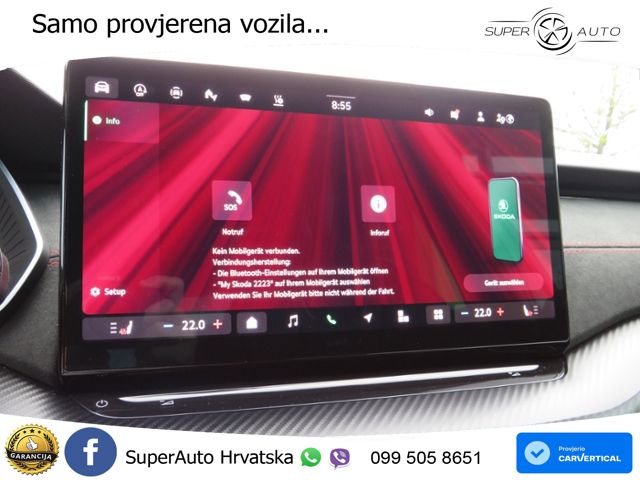 Škoda Octavia Combi RS 2.0 TSI (265 KS) DSG MATRIX+GR SJED+KAM