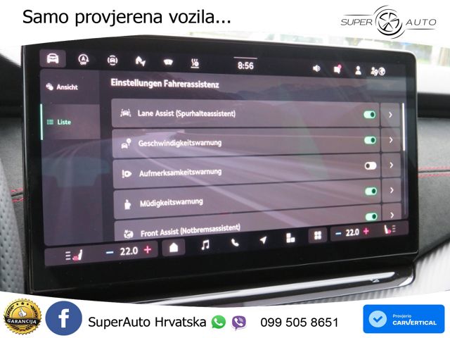 Škoda Octavia Combi RS 2.0 TSI (265 KS) DSG MATRIX+GR SJED+KAM