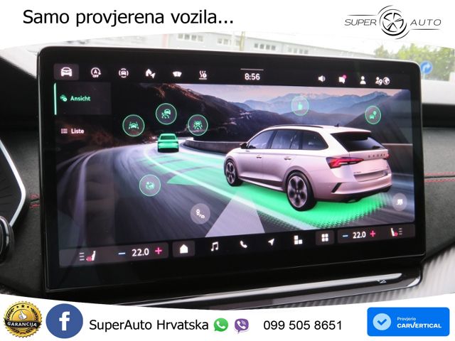 Škoda Octavia Combi RS 2.0 TSI (265 KS) DSG MATRIX+GR SJED+KAM