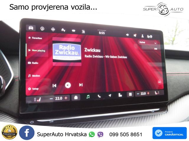 Škoda Octavia Combi RS 2.0 TSI (265 KS) DSG MATRIX+GR SJED+KAM