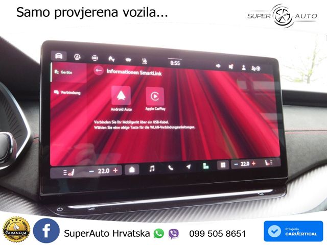 Škoda Octavia Combi RS 2.0 TSI (265 KS) DSG MATRIX+GR SJED+KAM