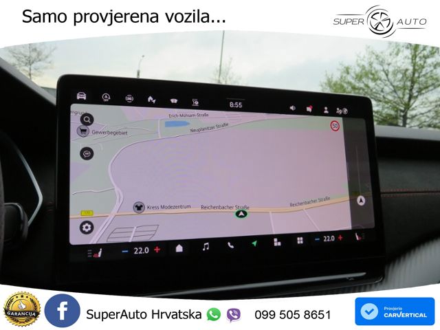 Škoda Octavia Combi RS 2.0 TSI (265 KS) DSG MATRIX+GR SJED+KAM