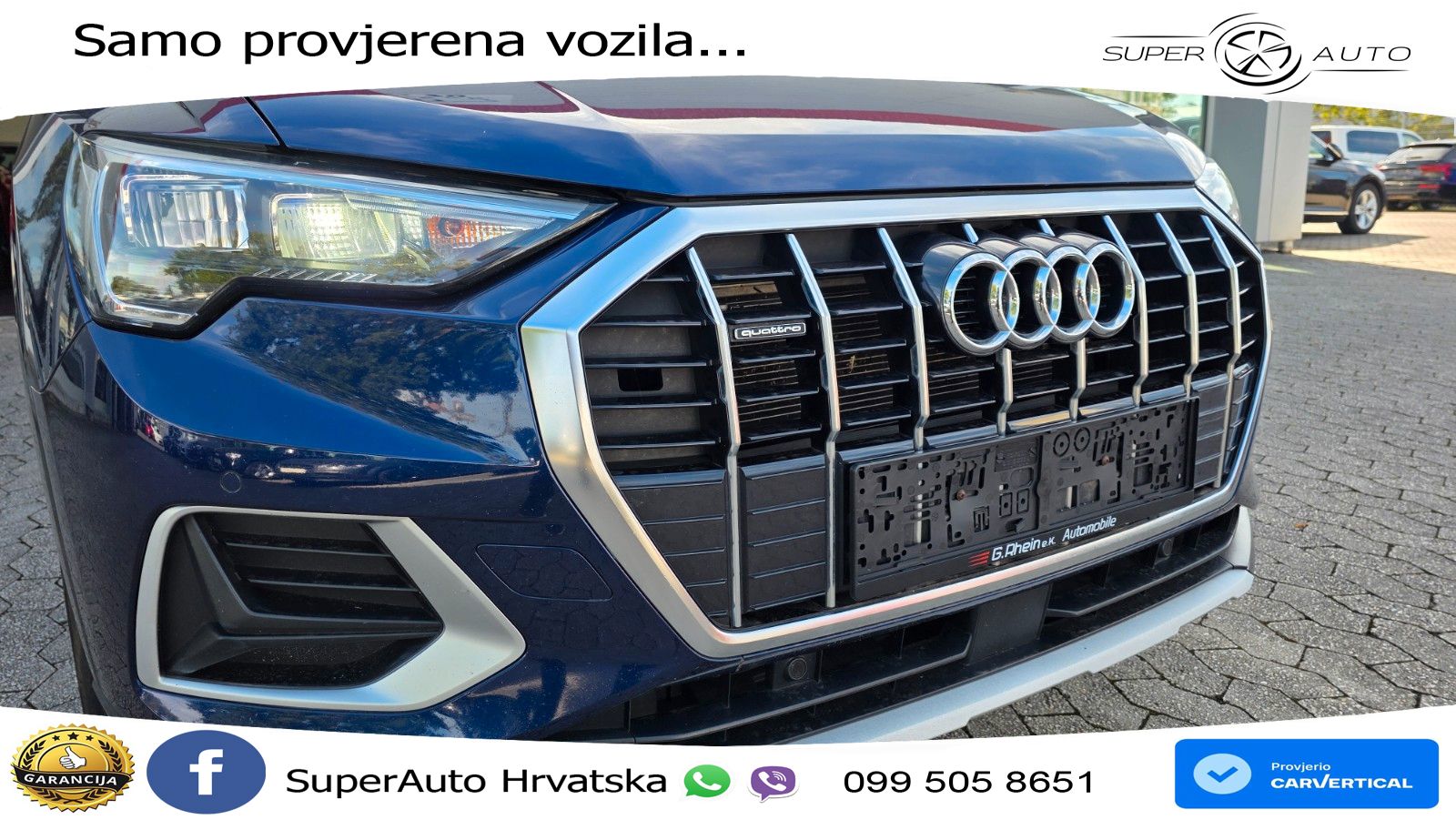 Audi Q3 40 TDI (200 KS) quattro S tronic S line LED+GR SJED+ACC