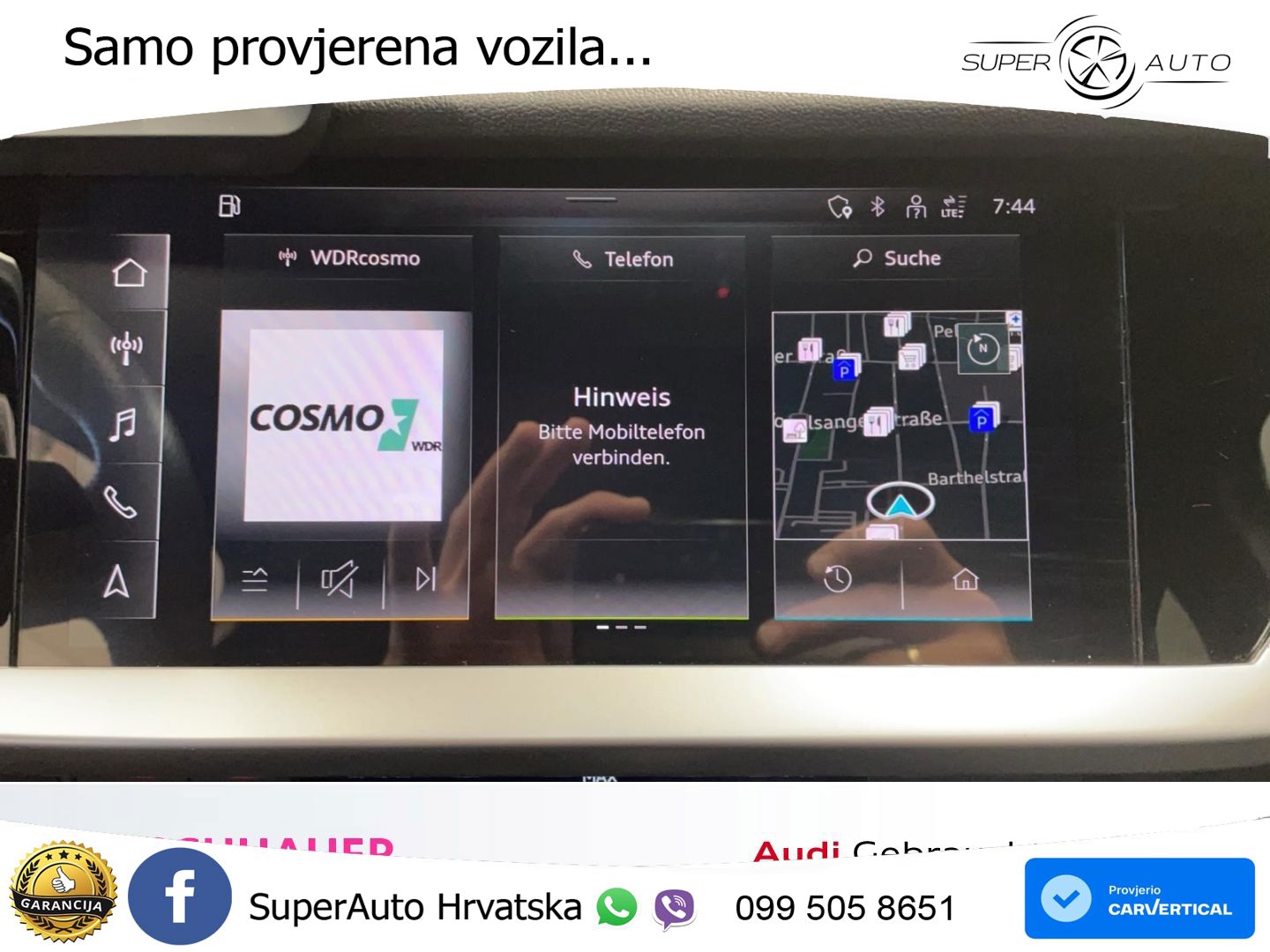 Audi A3 40 TFSI (190 KS) quattro S tronic S line