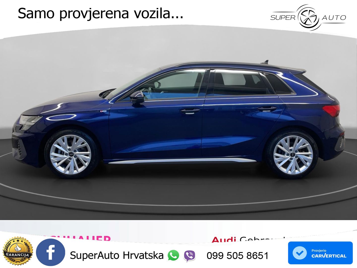 Audi A3 40 TFSI (190 KS) quattro S tronic S line