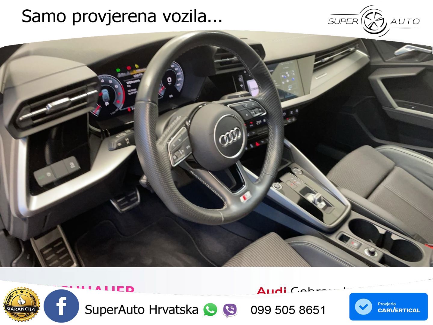 Audi A3 40 TFSI (190 KS) quattro S tronic S line